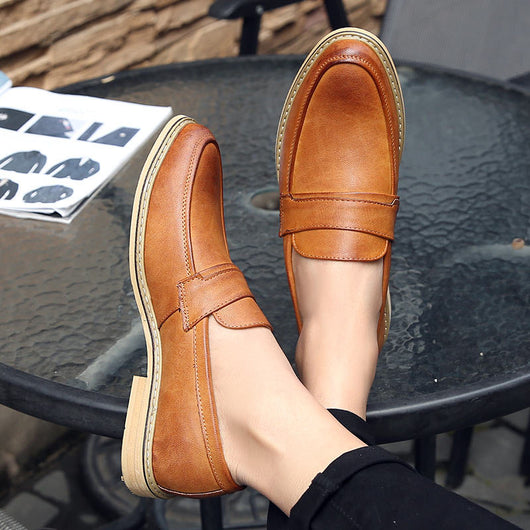 Zapatos de Cuero Formal Slip-On para Hombre - Calzado Ejecutivo Premium - Image 3