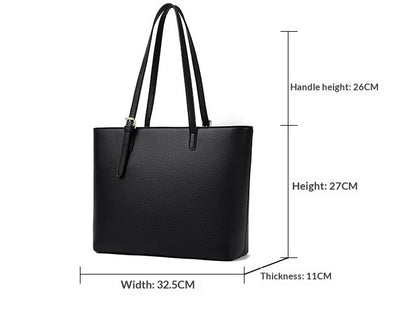 Bolsa de Hombro Commuter de Gran Capacidad y Diseño Versátil - Image 9