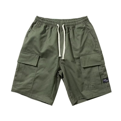 Conjunto de Tres Piezas Estilo Hong Kong - Camisa, Abrigo y Pantalones Cortos - Image 13