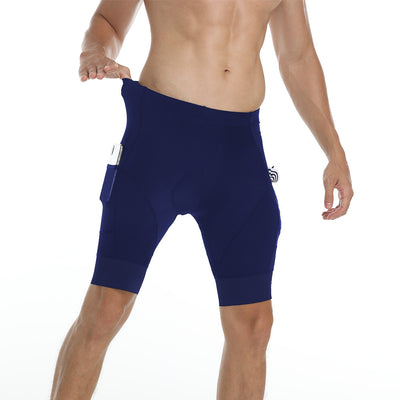 Pantalones Cortos de Ciclismo para Hombre con Almohadilla Transpirable Absorbente de Sudor