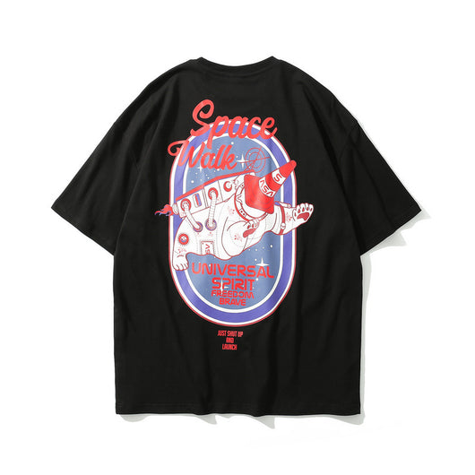 Playera Retro Oso Espacial - Corte Holgado Verano - Image 13