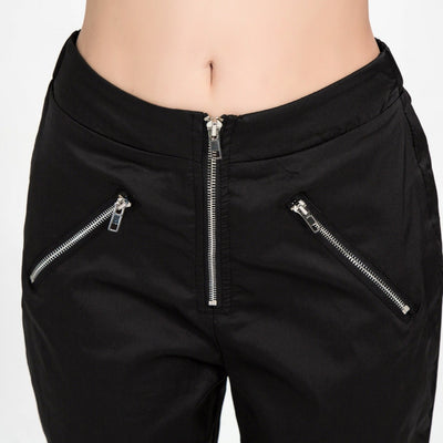 Pantalones Deportivos Mujer Malla Tendencia Primavera Verano con Cierre - Image 7
