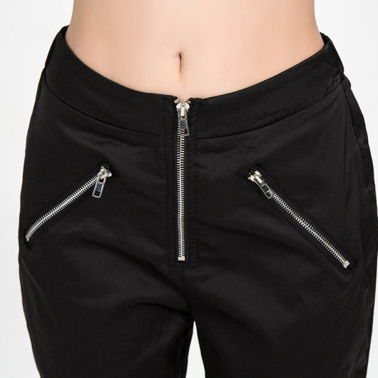 Pantalones Deportivos Mujer Malla Tendencia Primavera Verano con Cierre - Image 7
