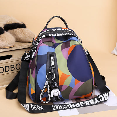 Mochila Mujer Camuflaje Oxford - Estilo Coreano Casual para Viajes - Image 3