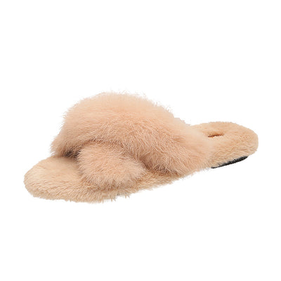 Pantuflas de Piel Cruzadas - Image 5