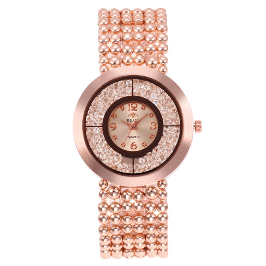 Reloj Pulsera Mujer con Brillantes - Estilo Europa y Estados Unidos