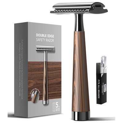 Afeitadora para Hombres con Mango de Madera Cepillada - Image 10