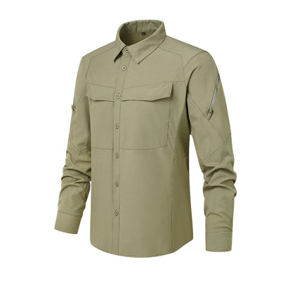 Camisa Táctica de Secado Rápido para Hombre - Outdoor Performance - Image 4