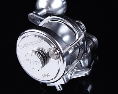 Carrete de Pesca Offshore Tambor de Hierro para Trolling - Image 3