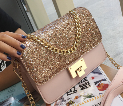 Bolso Tote para Dama con Lentejuelas y Acabado en Piel Sintética - Image 5