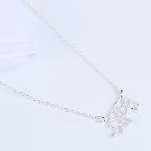 Collar Colgante Rinoceronte - Joya Animal Elegante