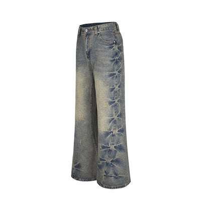 Jeans Flare Desgastados para Hombre - Estilo Vintage Moderno - Image 2