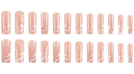 Uñas Postizas de Diamante Resistente - Diseño Europeo Premium - Image 56