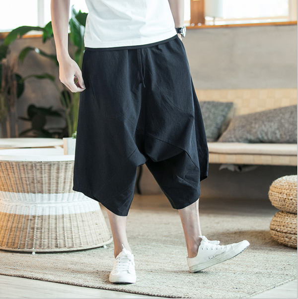 Pantalones Holgados de Algodón Estilo Chino - Corte Relajado Talla Grande Juventud