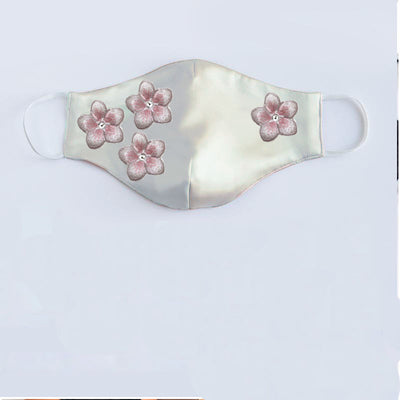 Mascarilla Protectora Floral Tridimensional para Bodas - Image 6