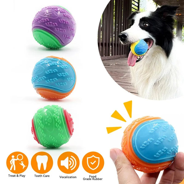 Pelota Masticable de Larga Duración para Perros - Material TPR Resistente