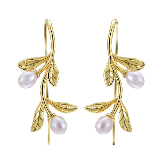 Aretes de Perla Natural Moye Dew - Image 3