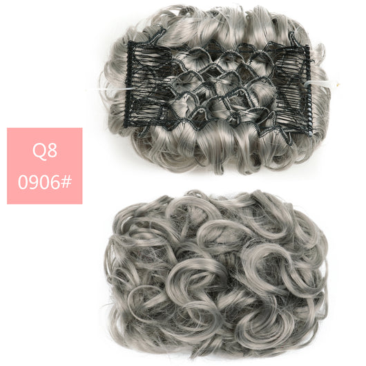 Moño Postizo de Fibra Sintética Resistente al Calor - Cabello de Seda Artificial - Image 37