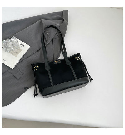 Bolso de Hombro Elegante Textura Premium Tote Ejecutivo - Image 6