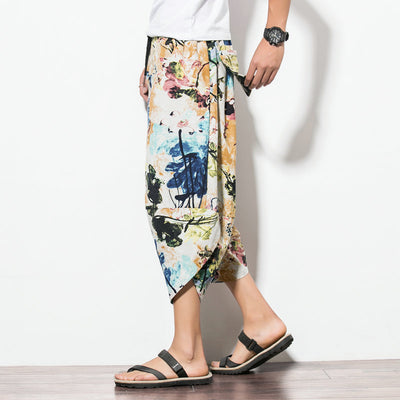 Pantalones Cortos Casuales Hombre - Diseño Moderno de 9 Puntos - Image 12
