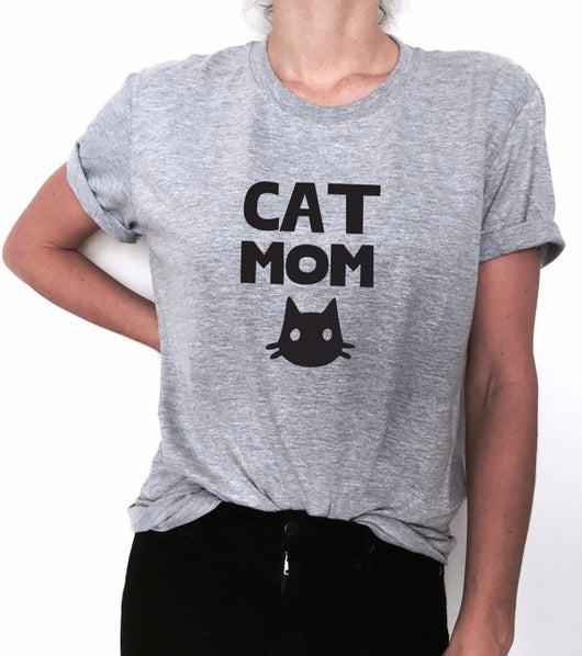 Playera Cat Mom - Diseño Exclusivo para Amantes de Gatos