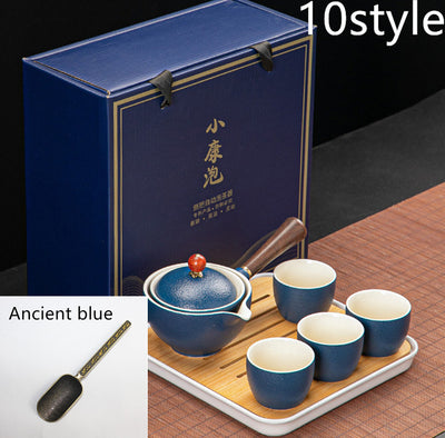 Juego de Té Xiaoyao con Tetera Giratoria 360° - Image 37