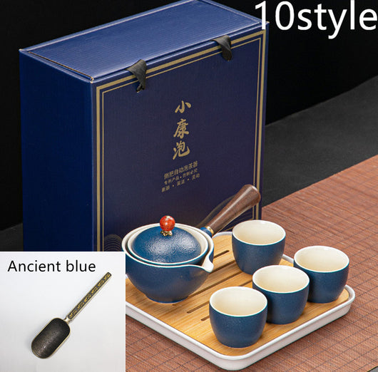 Juego de Té Xiaoyao con Tetera Giratoria 360° - Image 37