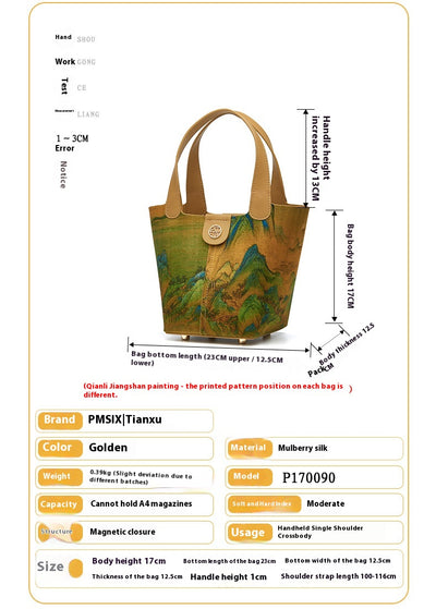 Bolsa Clutch Estilo Chino Tradicional con Diseño de Canasta Tejida - Image 13