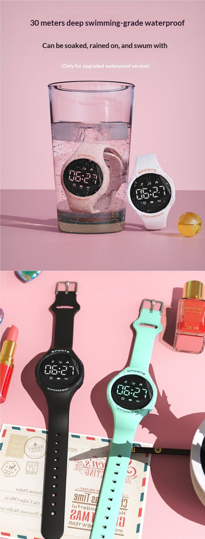 Pulsera Deportiva Inteligente con Pantalla Táctil - Monitor de Frecuencia Cardíaca y Podómetro - Image 31