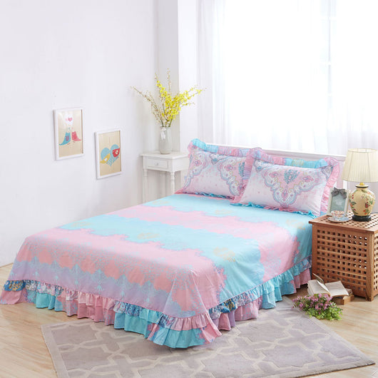 Juego de Sábanas y Funda de Almohada 100% Algodón Puro con Bordes Redondeados - Image 27