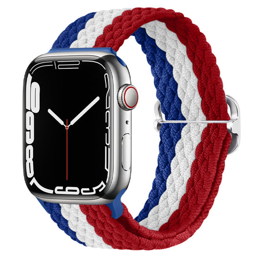 Correa Nylon Trenzada Ajustable para Apple Watch Series 7 - Image 6