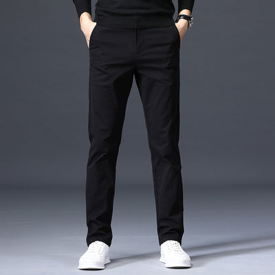 Pantalones de Vestir Coreanos Elásticos Slim Fit Premium - Image 4