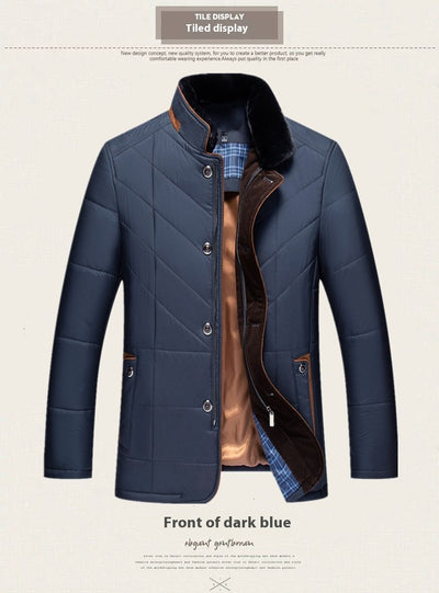 Abrigo Acolchado Térmico para Hombre Adulto - Chaqueta de Invierno con Algodón - Image 10