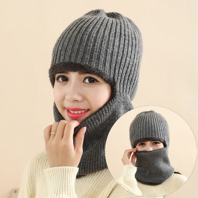 Gorro de Lana Gruesa Cálido Tejido - Image 5