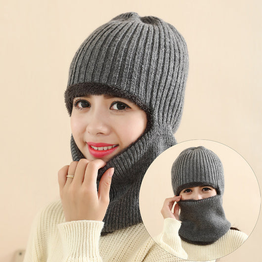 Gorro de Lana Gruesa Cálido Tejido - Image 5