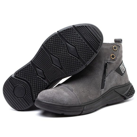 Zapatos de Seguridad Laboral Transpirables - Protección Antiaplastamiento y Antipunzante