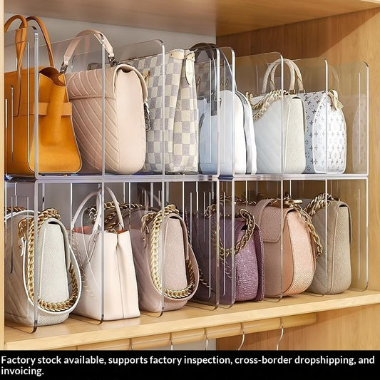 Organizador de Bolsas Crossbody para Closet - Estante de Almacenamiento