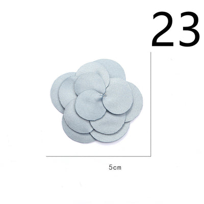 Diadema de Flores de Tela con Base Adhesiva para Hacer a Mano - Image 17