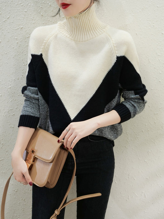 Suéter Cuello Alto de Lana Merino - Prenda Base Versátil - Image 14