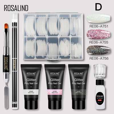 Kit de Extensión de Uñas en Gel Líquido Modelador Rápido 30ML - 3 Piezas - Image 17