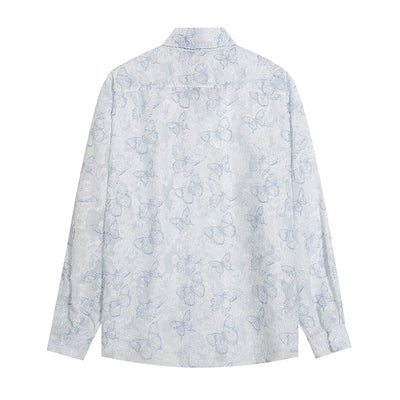 Camisa Manga Larga Mariposa para Hombre - Image 3