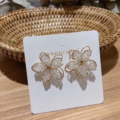 Aretes de Flores Caladas - Image 7