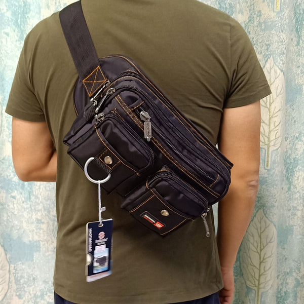 Bolsa de Pecho Oxford Impermeable de Gran Capacidad para Hombre