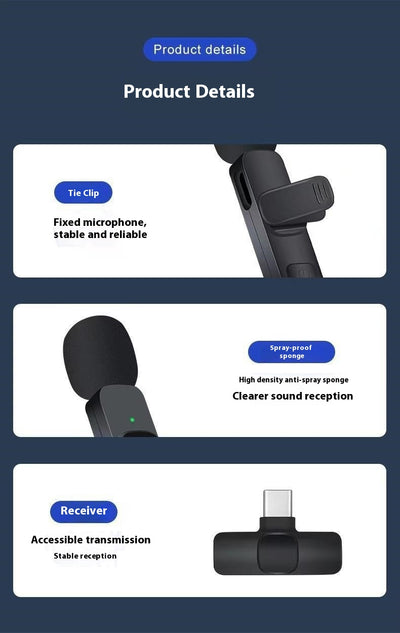 Micrófono Inalámbrico de Solapa para Videos Profesionales - Image 25