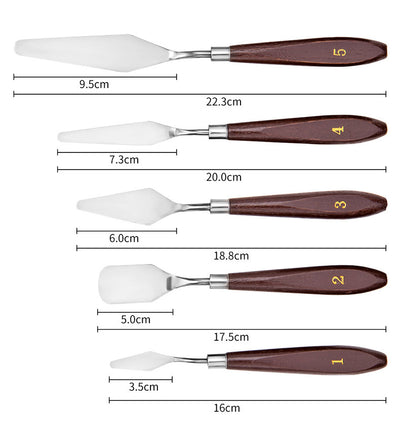 Set de 5 Espátulas para Pintura al Óleo - Image 4