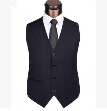Chaleco de Traje Slim Fit Hombre Estilo Británico - Image 12