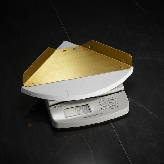 Repisa Triangular de Mármol Estilo Nórdico Minimalista para Baño - Image 14