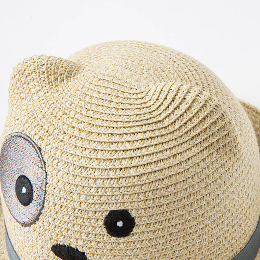 Sombrero de Paja para Niños David Bella - Gorro Pescador Infantil Protección Solar Verano - Image 4