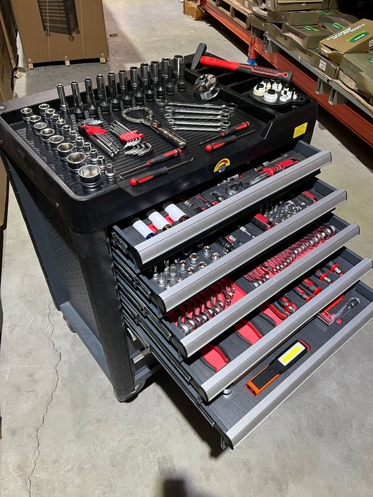 Maletín Profesional de 252 Herramientas con Extractor Removible para Reparaciones - Image 13