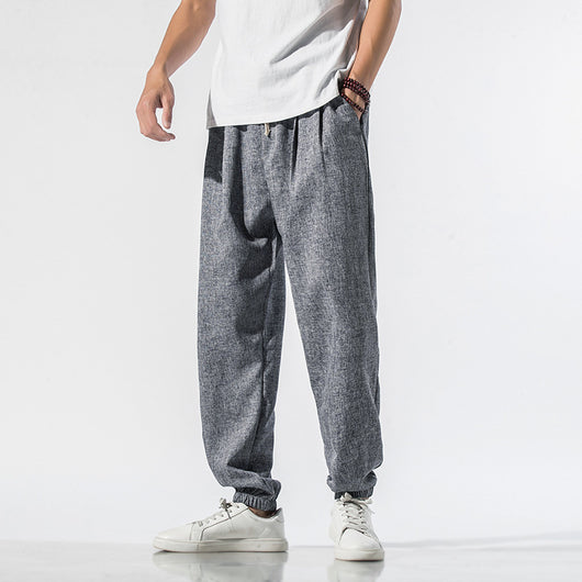Pantalones de Lino Japonés para Hombre - Image 5